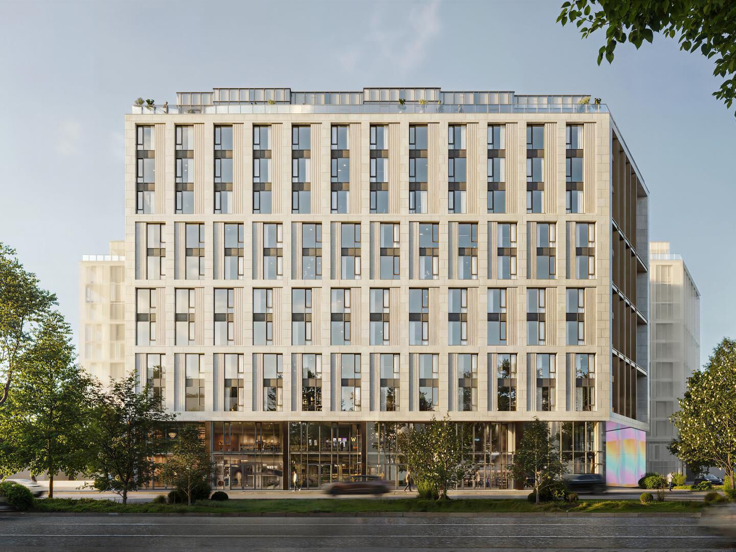 Планировка: Студия 23.28 м² в новостройке Арт Плаза