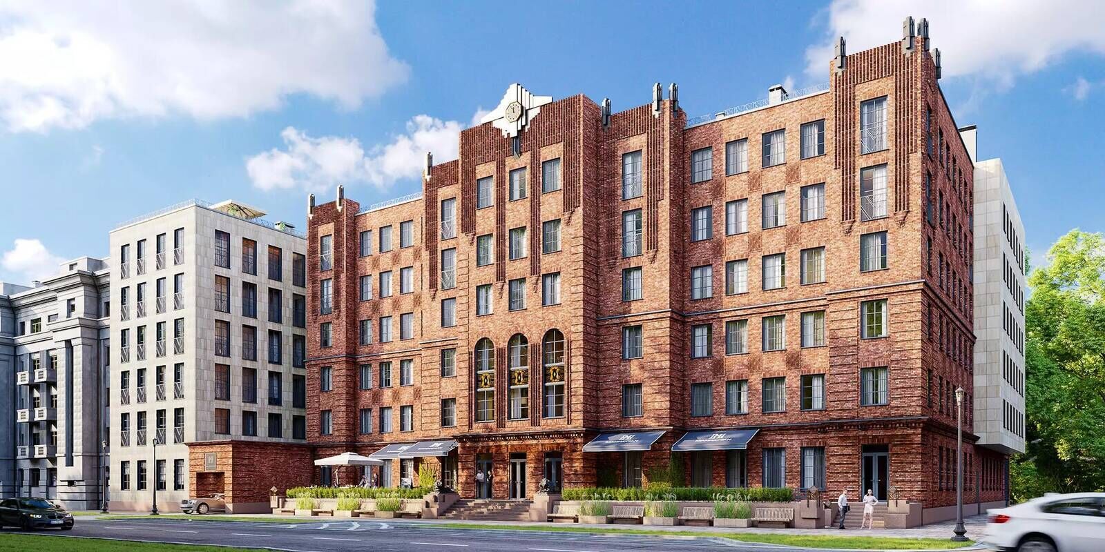 Планировка: 2-комн. квартира 113.90 м² в новостройке Манхэттэн