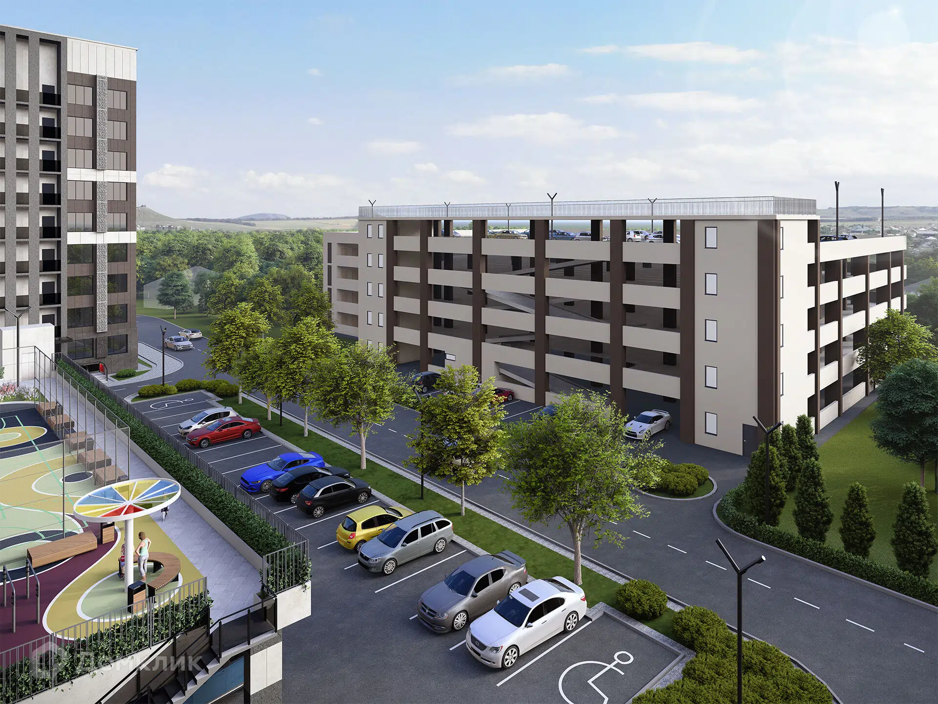 Планировка: 1-комн. квартира 37.12 м² в новостройке Николаевский Ессентуки