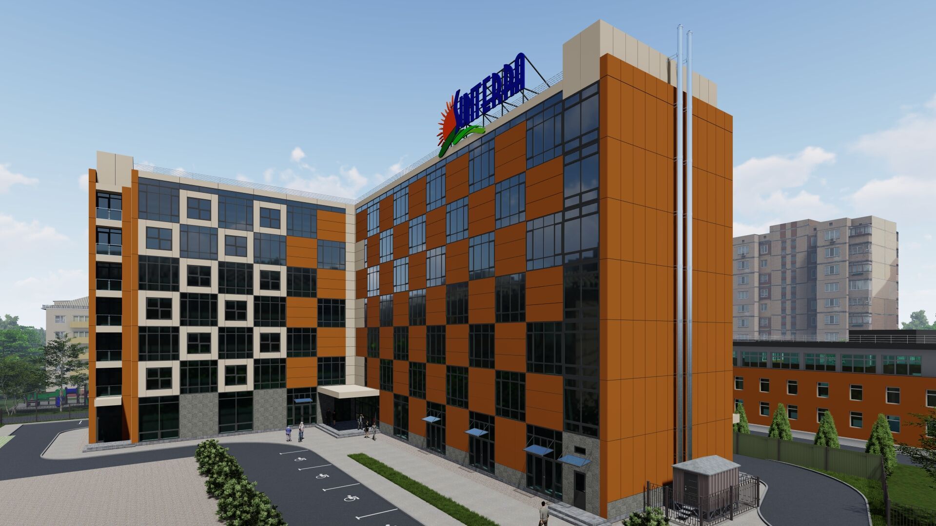 Планировка: 1-комн. квартира 18.00 м² в новостройке Сантерра