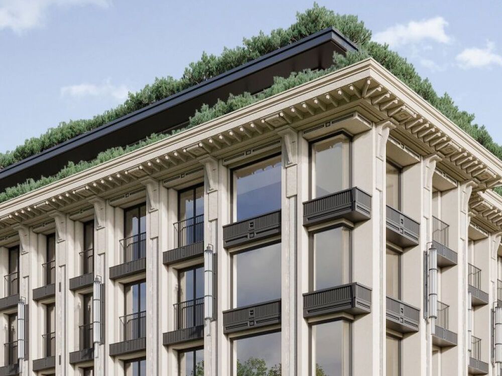 Планировка: Студия 140.35 м² в новостройке Аструм