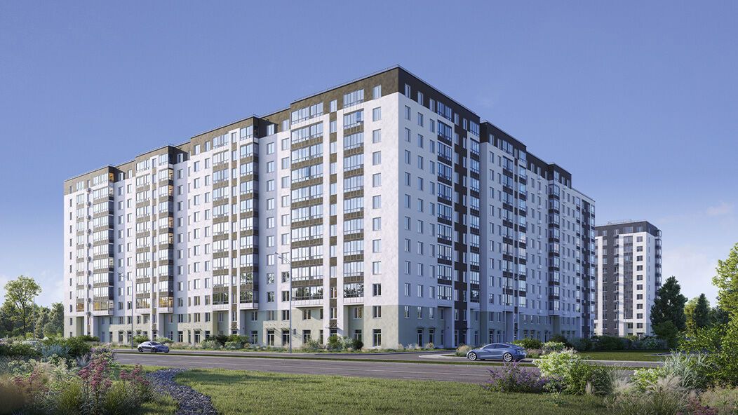 Планировка: 1-комн. квартира 35.30 м² в новостройке Клюква.Парк