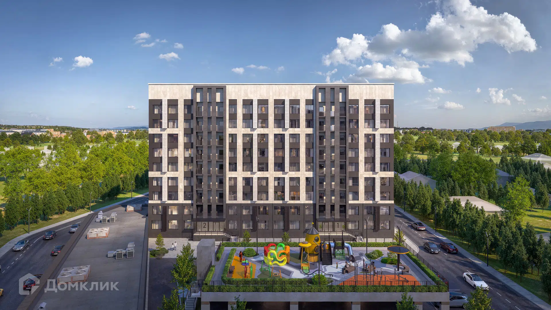Планировка: 1-комн. квартира 38.62 м² в новостройке Николаевский Ессентуки