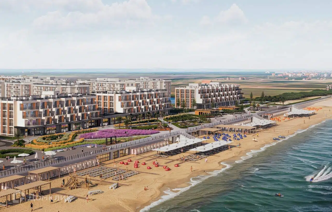 Планировка: 2-комн. квартира 48.50 м² в новостройке МореТут
