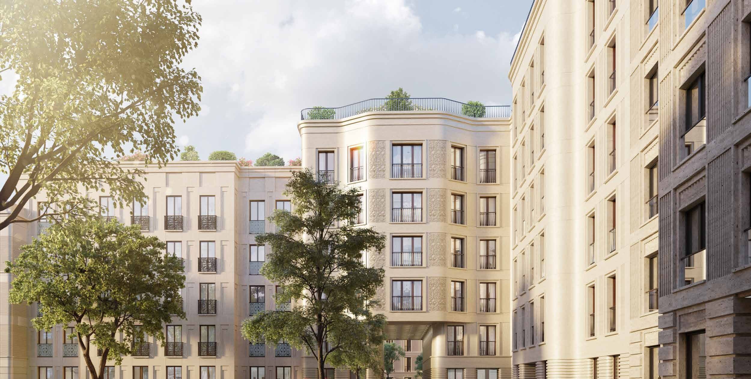 Планировка: 2-комн. квартира 213.50 м² в новостройке Золотой