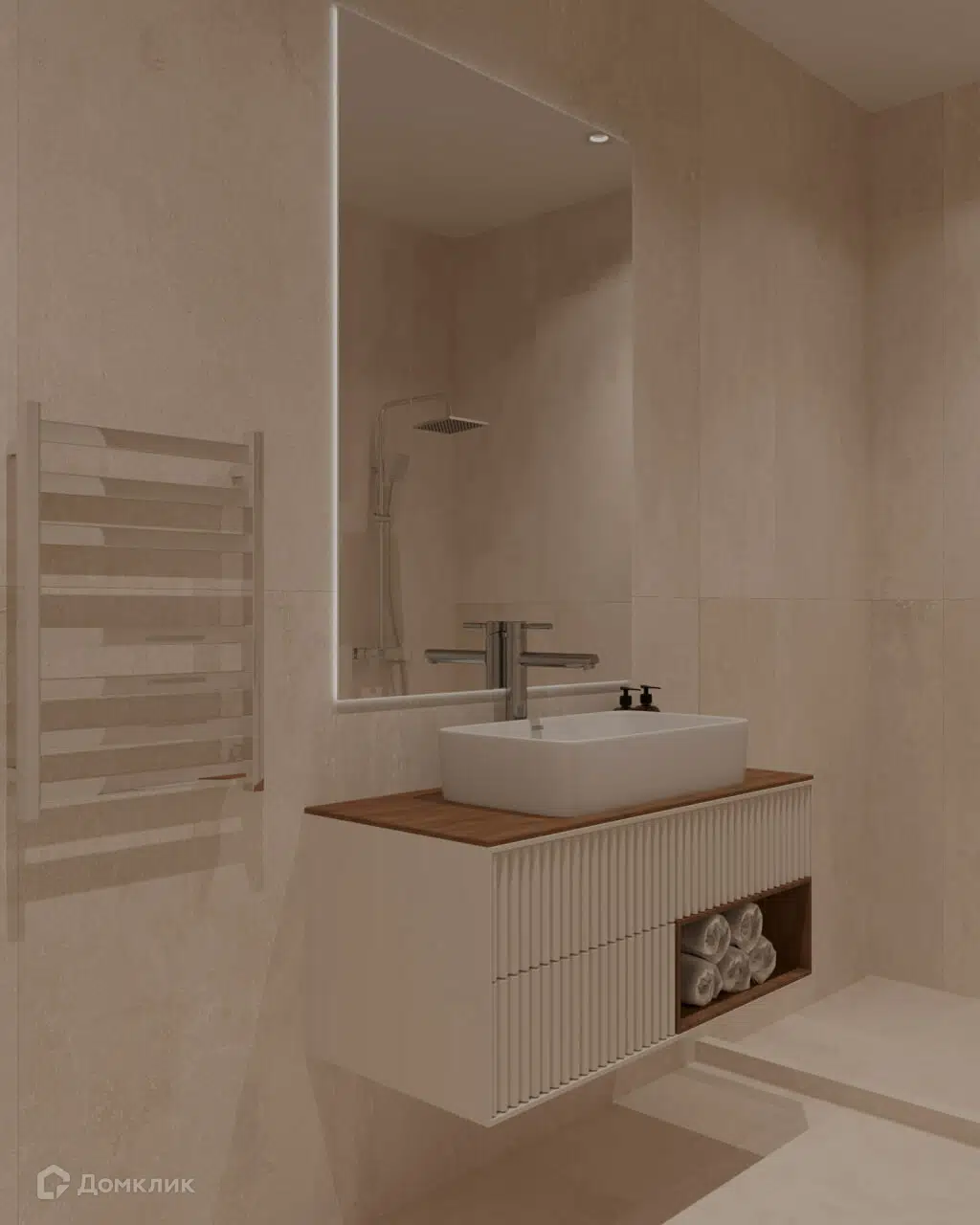 Планировка: Студия 36.20 м² в новостройке МореТут