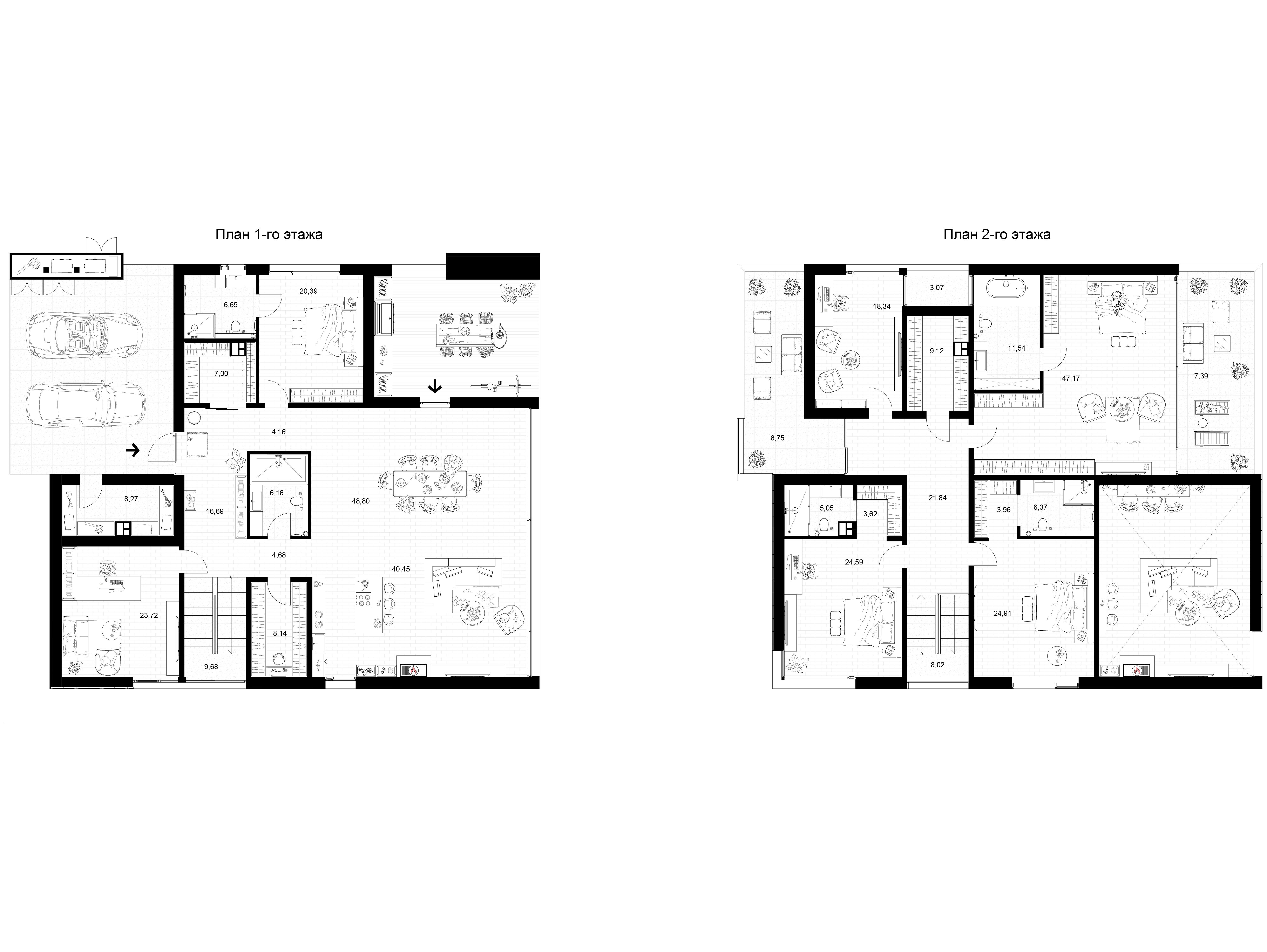 Планировка: Студия 415.70 м² в новостройке КП Мыс