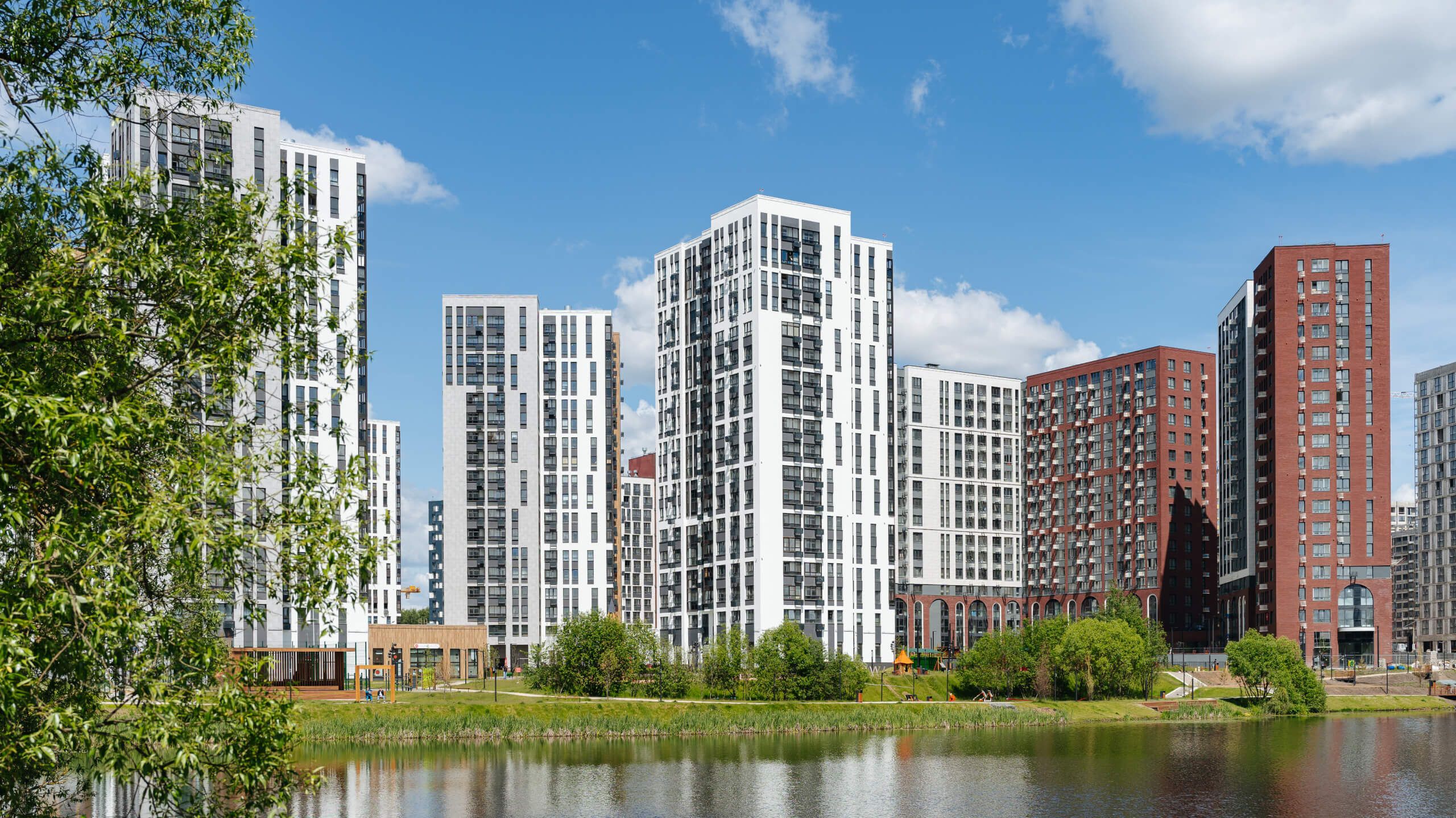 Планировка: 1-комн. квартира 32.20 м² в новостройке Прокшино