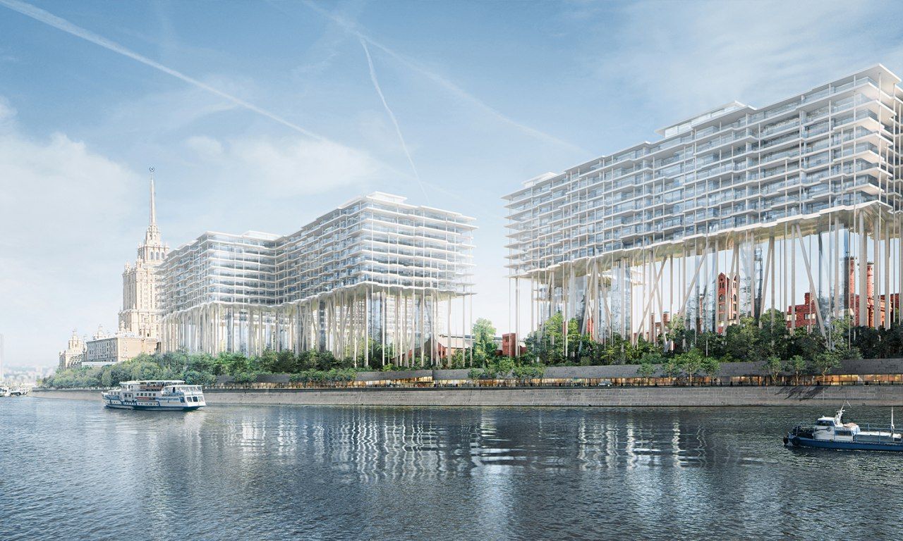 Планировка: 2-комн. квартира 77.50 м² в новостройке Бадаевский
