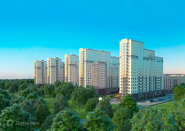 Планировка: 3-комн. квартира 78.70 м² в новостройке Притяжение