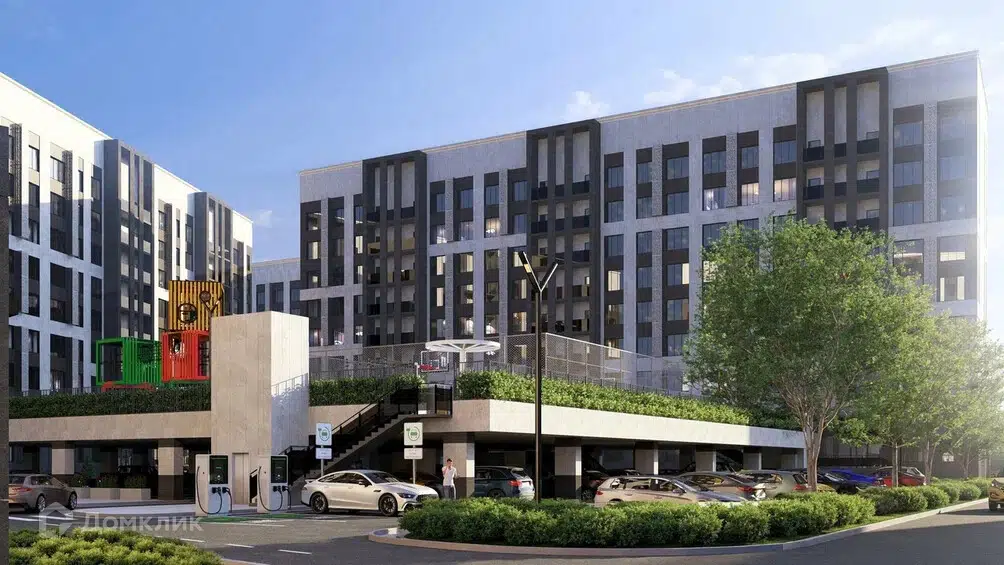 Планировка: 2-комн. квартира 55.39 м² в новостройке Николаевский Ессентуки