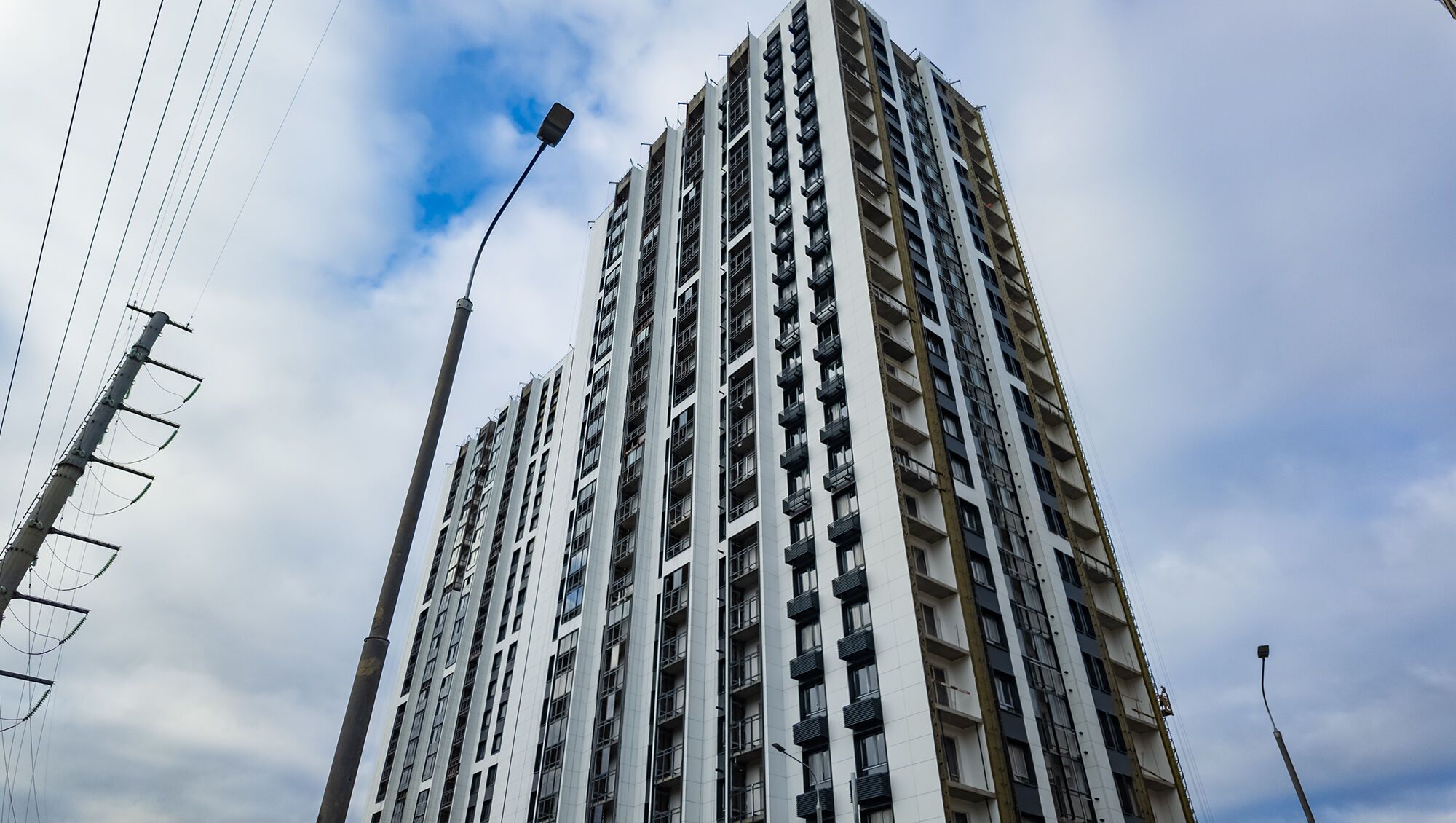 Планировка: 3-комн. квартира 83.30 м² в новостройке Одинбург