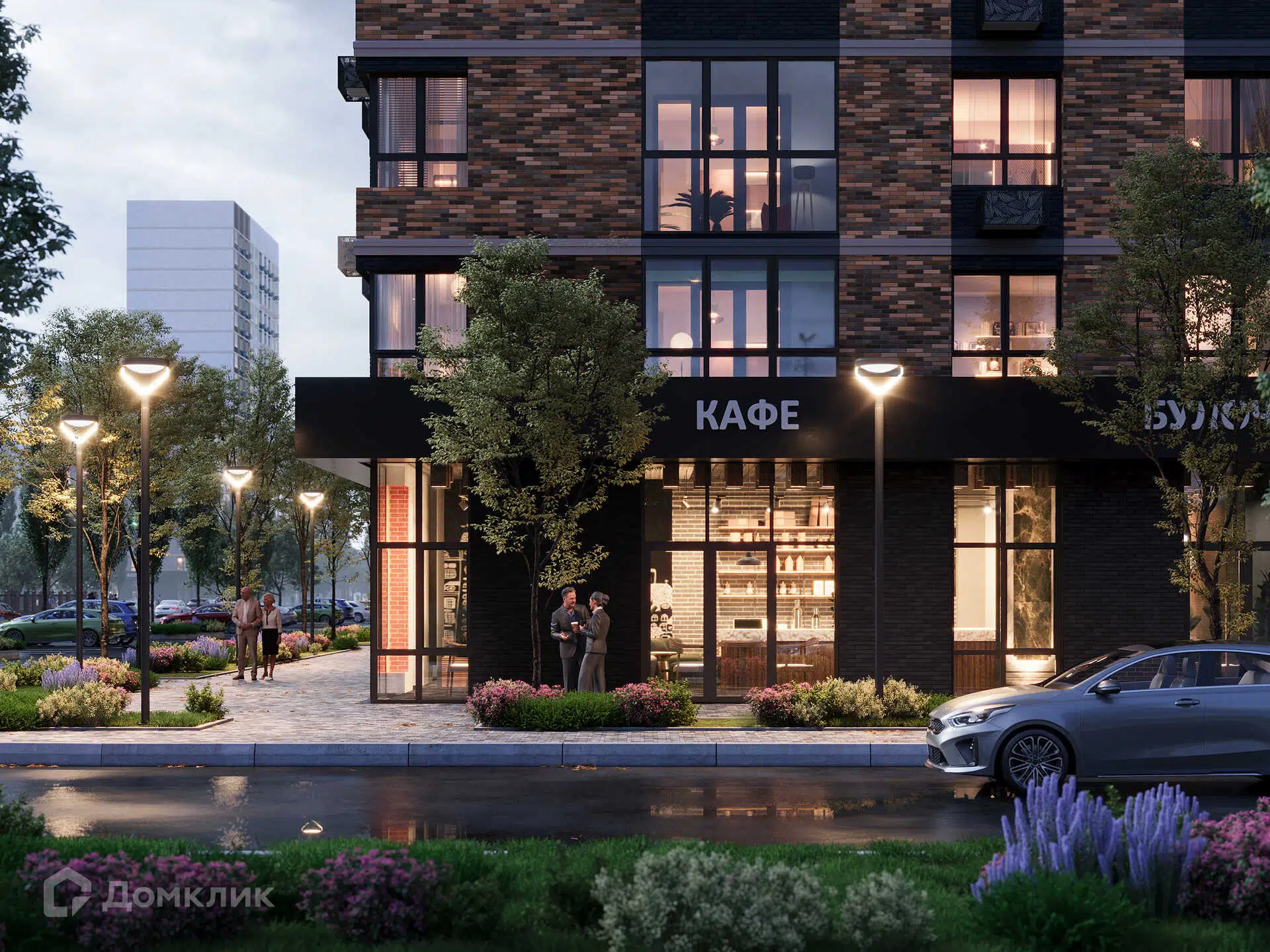 Планировка: 3-комн. квартира 75.40 м² в новостройке Ботаника
