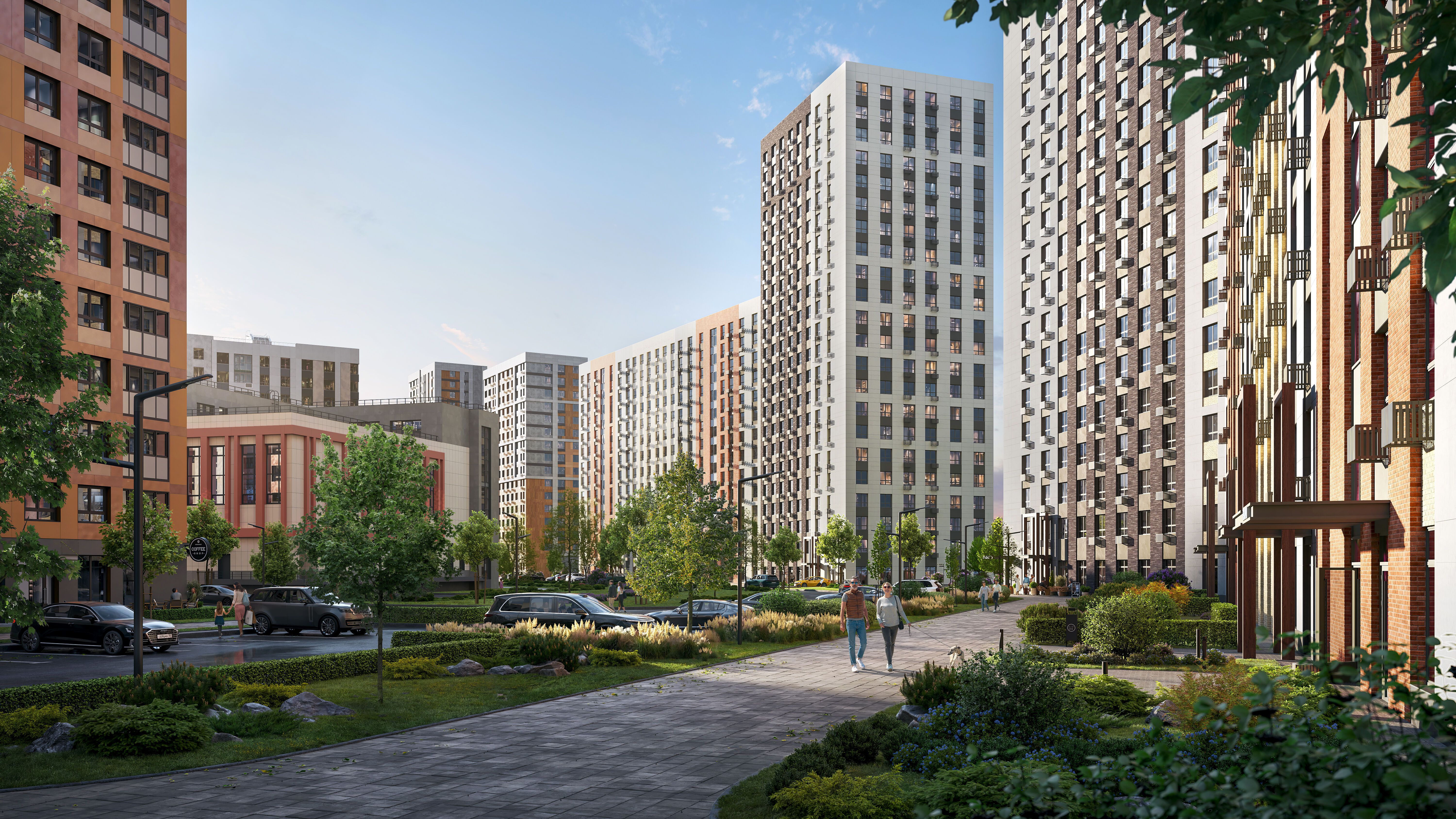 Планировка: 1-комн. квартира 40.80 м² в новостройке ЖК Эко Бунино