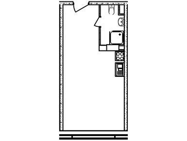 Планировка: Студия 31.60 м² в новостройке Созвездие
