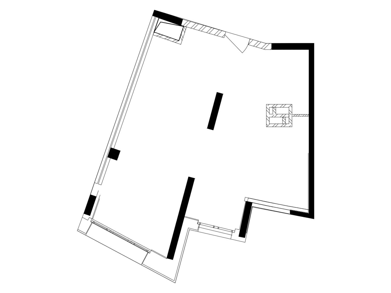 Планировка: 2-комн. квартира 48.90 м² в новостройке Маршал