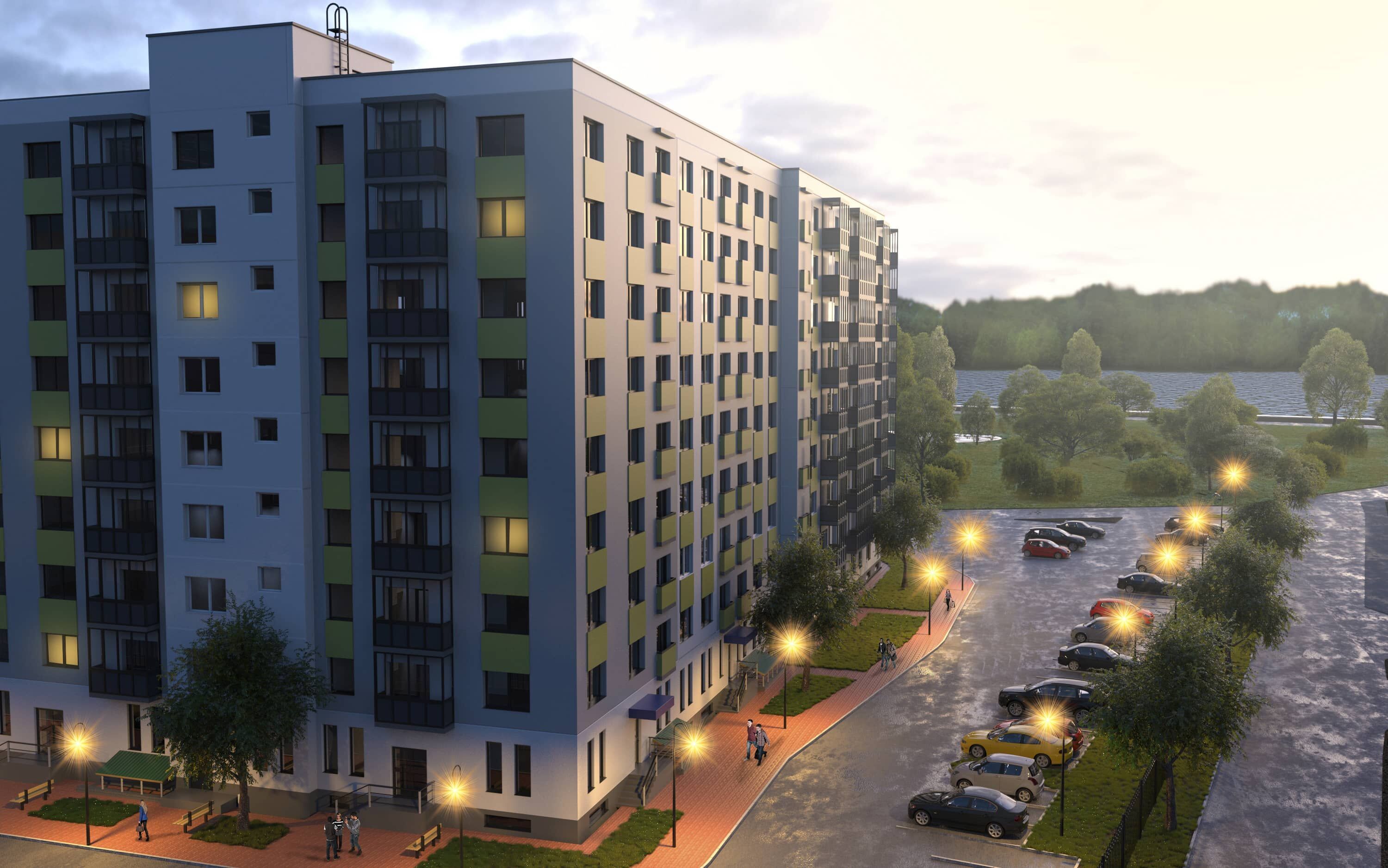 Планировка: 1-комн. квартира 59.10 м² в новостройке Невские панорамы