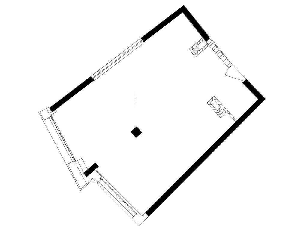 Планировка: 2-комн. квартира 48.60 м² в новостройке Маршал