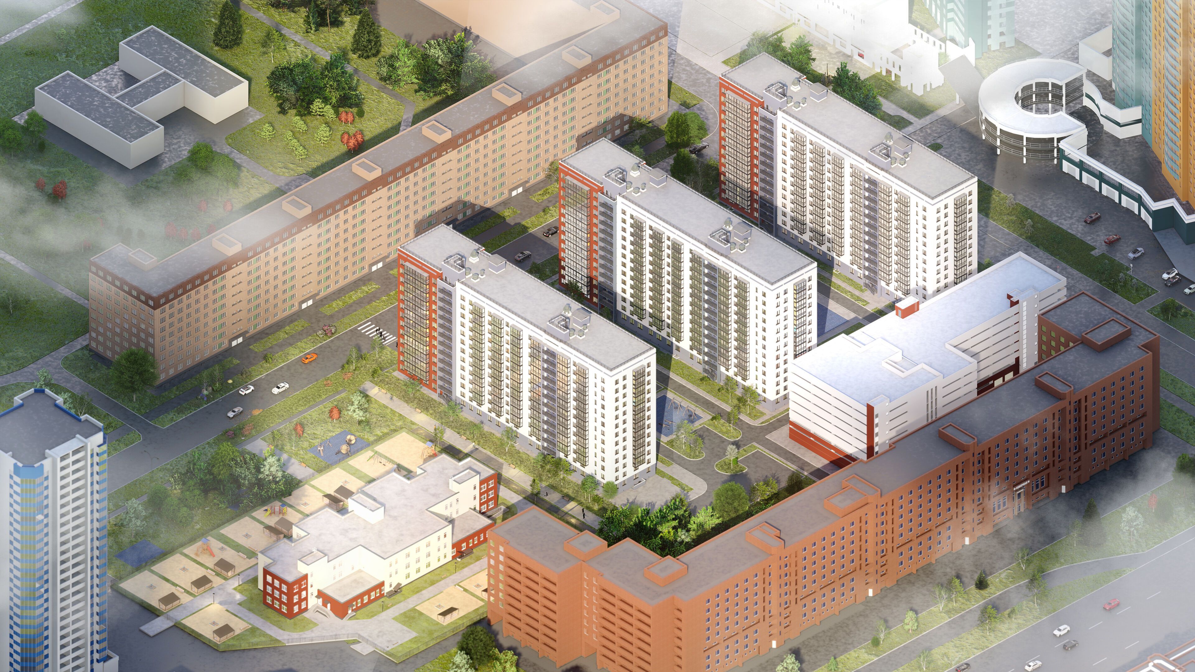 Планировка: Студия 31.40 м² в новостройке Руднева 15