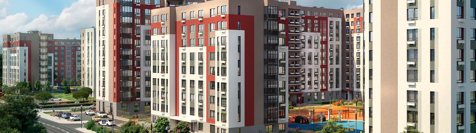 Планировка: 1-комн. квартира 40.93 м² в новостройке ЖК Расцветай в Янино