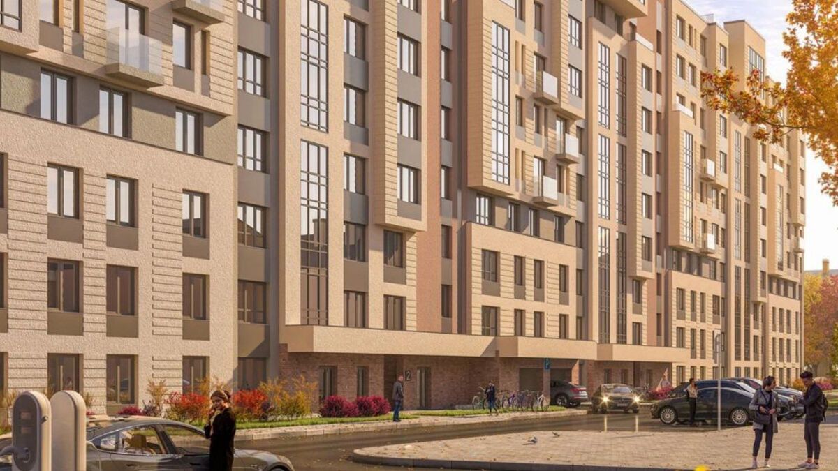 Планировка: 1-комн. квартира 36.99 м² в новостройке 17 линия