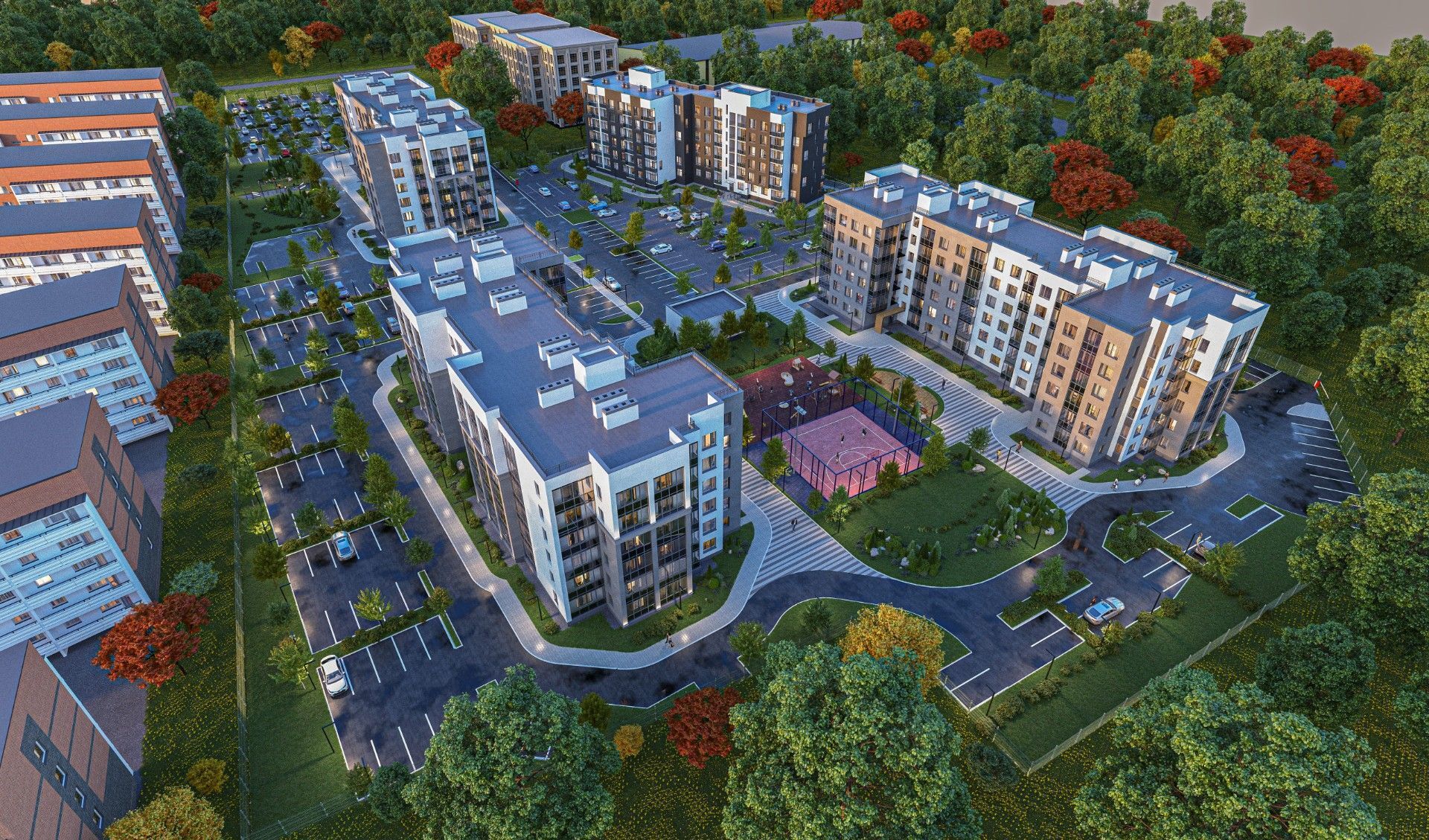 Планировка: Студия 30.91 м² в новостройке ЖК Огоньки