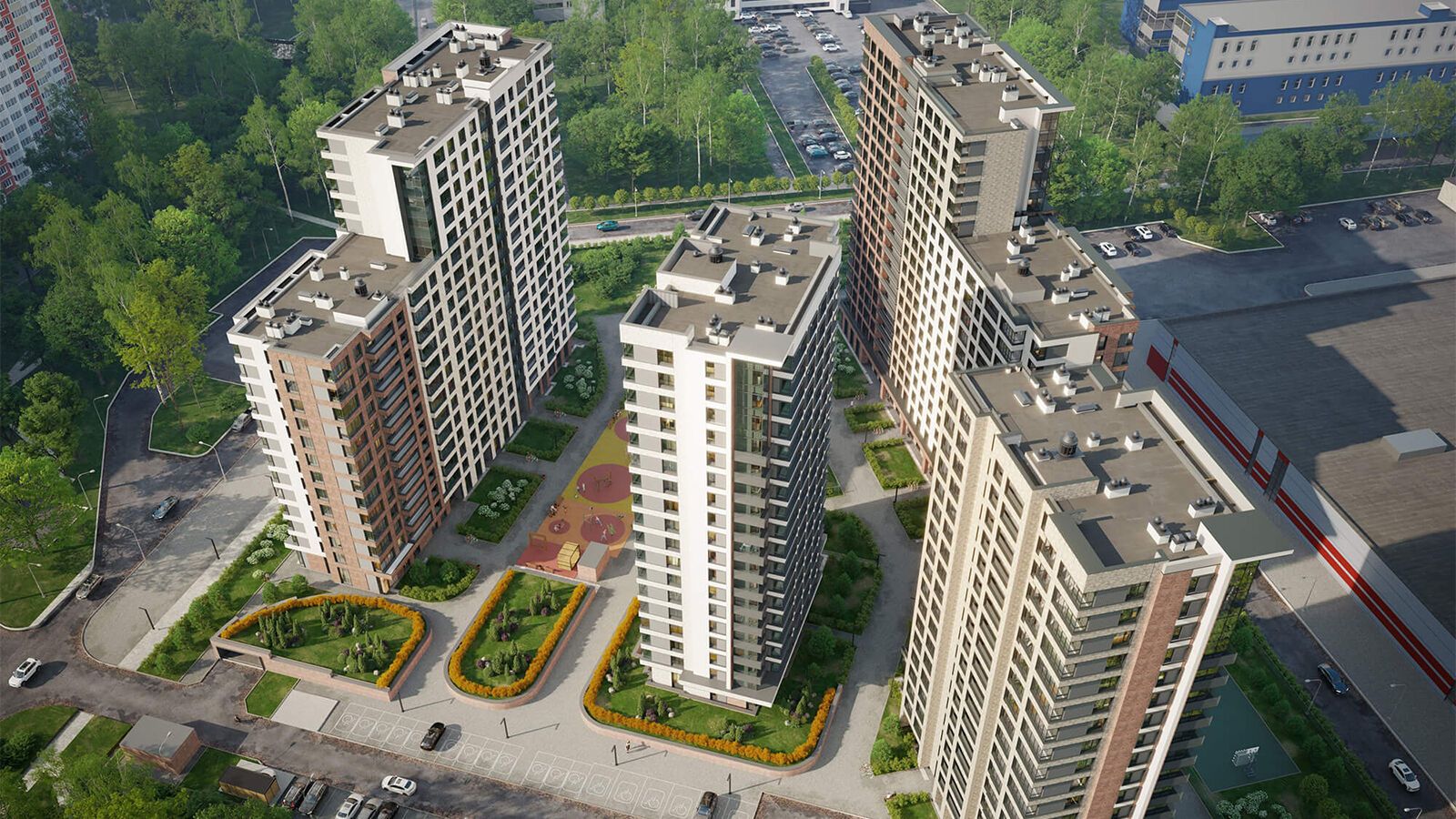 Планировка: Студия 23.73 м² в новостройке ЖК Искра Сити