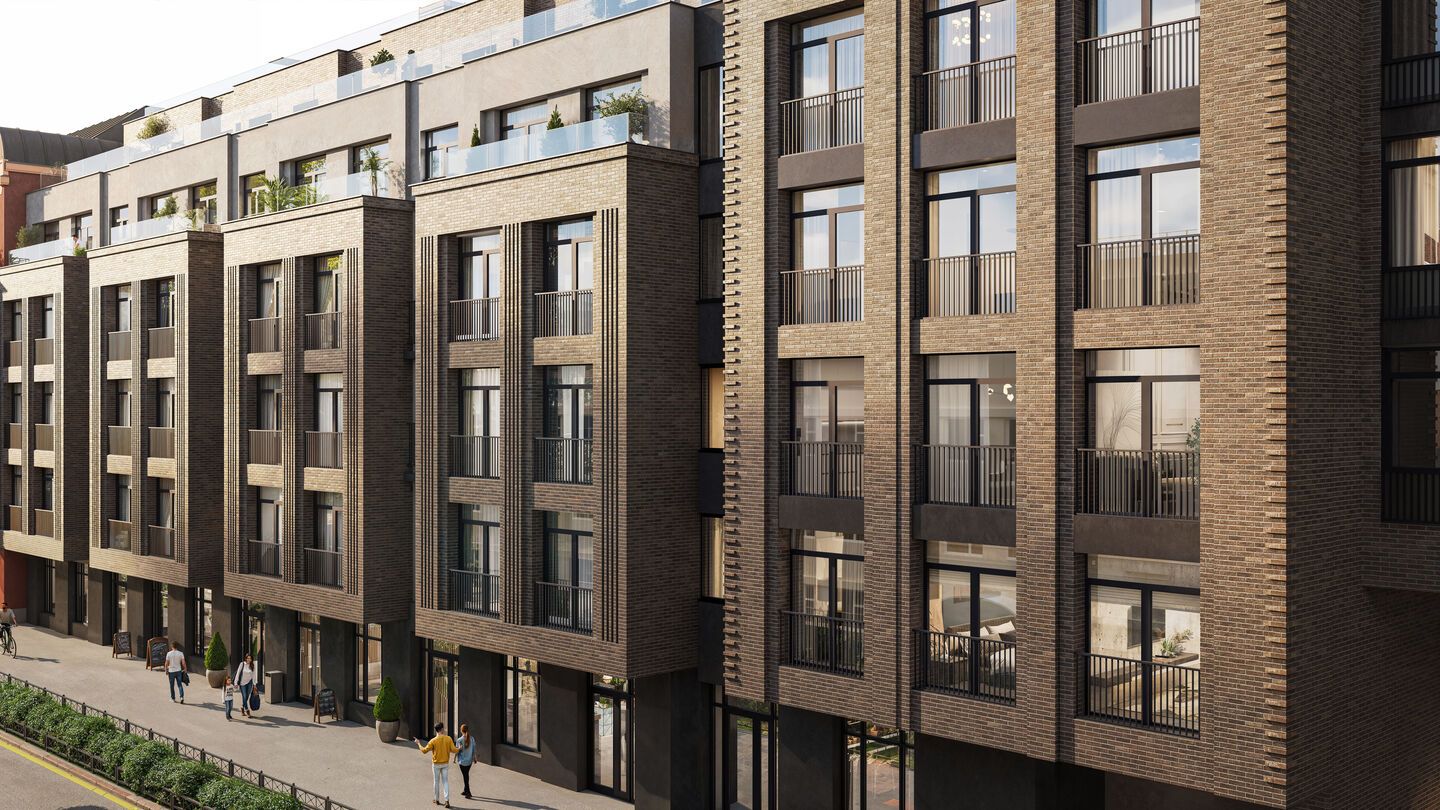 Планировка: 1-комн. квартира 25.46 м² в новостройке ЖК Гильдия