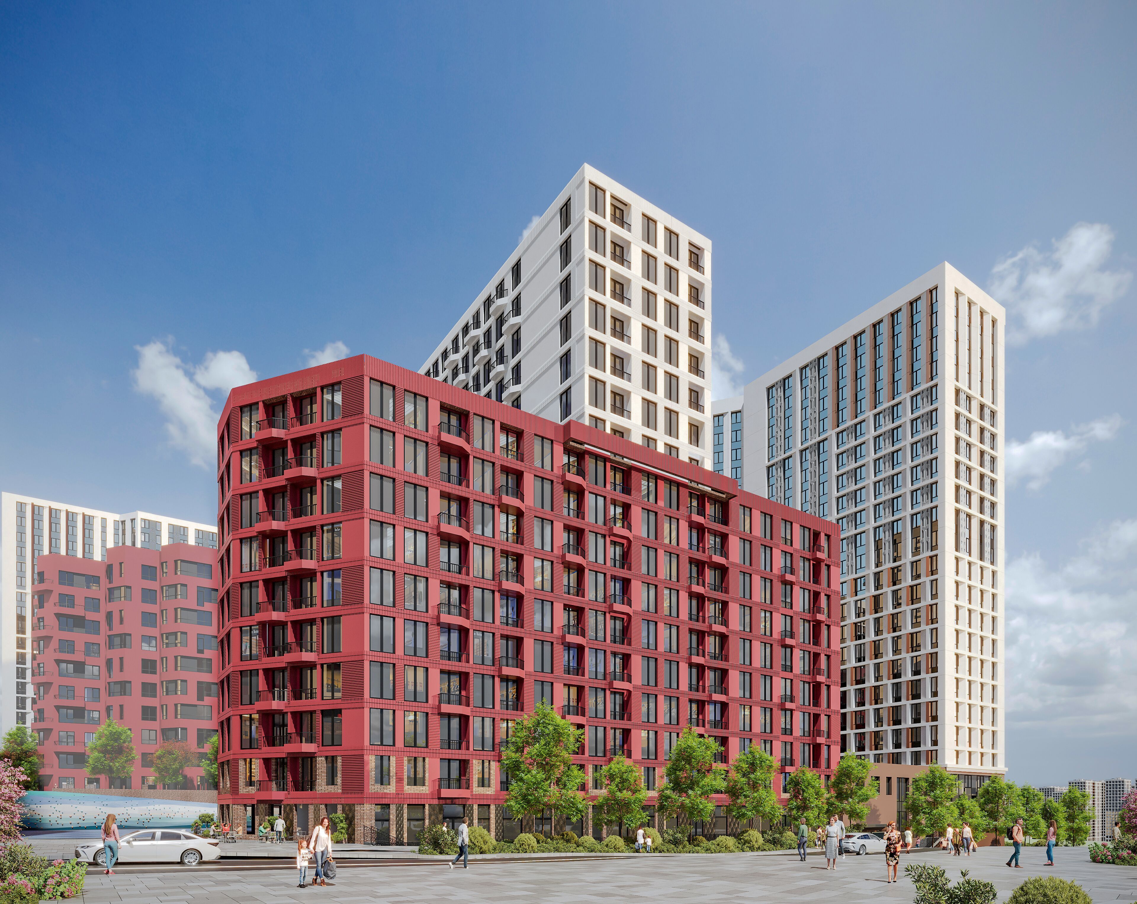 Планировка: 3-комн. квартира 47.90 м² в новостройке ЖК Новая Звезда II