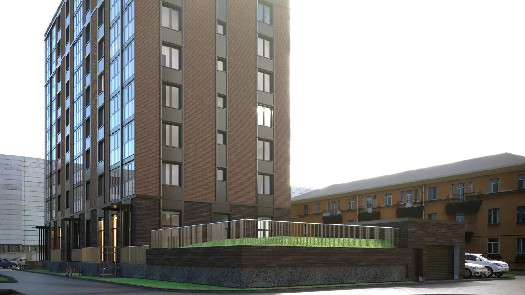 Планировка: 1-комн. квартира 40.10 м² в новостройке ЖК На Большом Смоленском