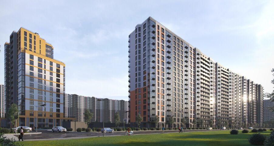 Планировка: 2-комн. квартира 71.60 м² в новостройке ЖК Колумб
