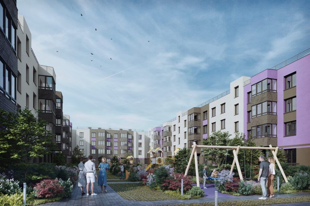 Планировка: Студия 29.20 м² в новостройке Аннино Сити