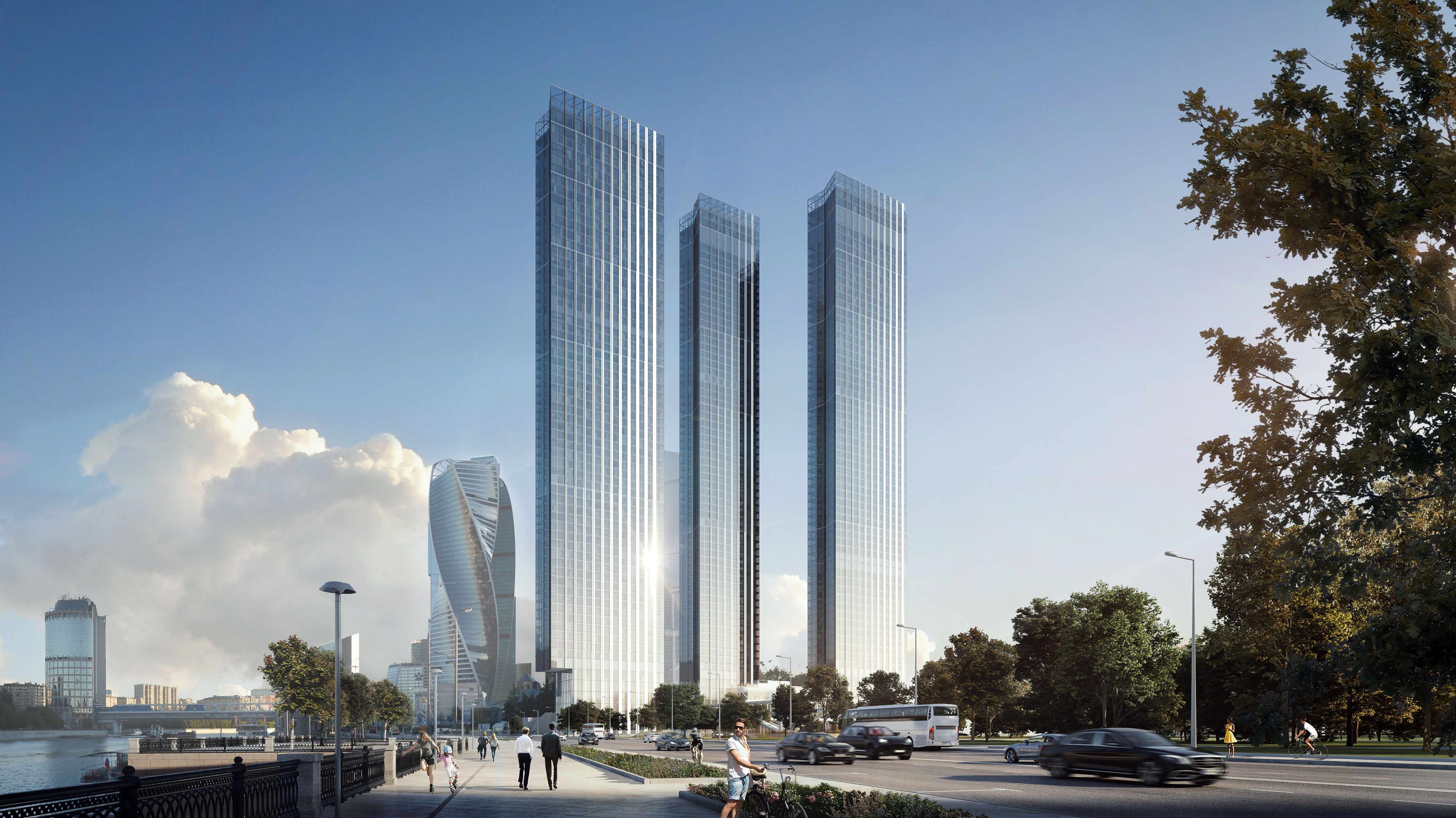 Планировка: 5-комн. квартира 153.55 м² в новостройке Кэпитал Тауэрс