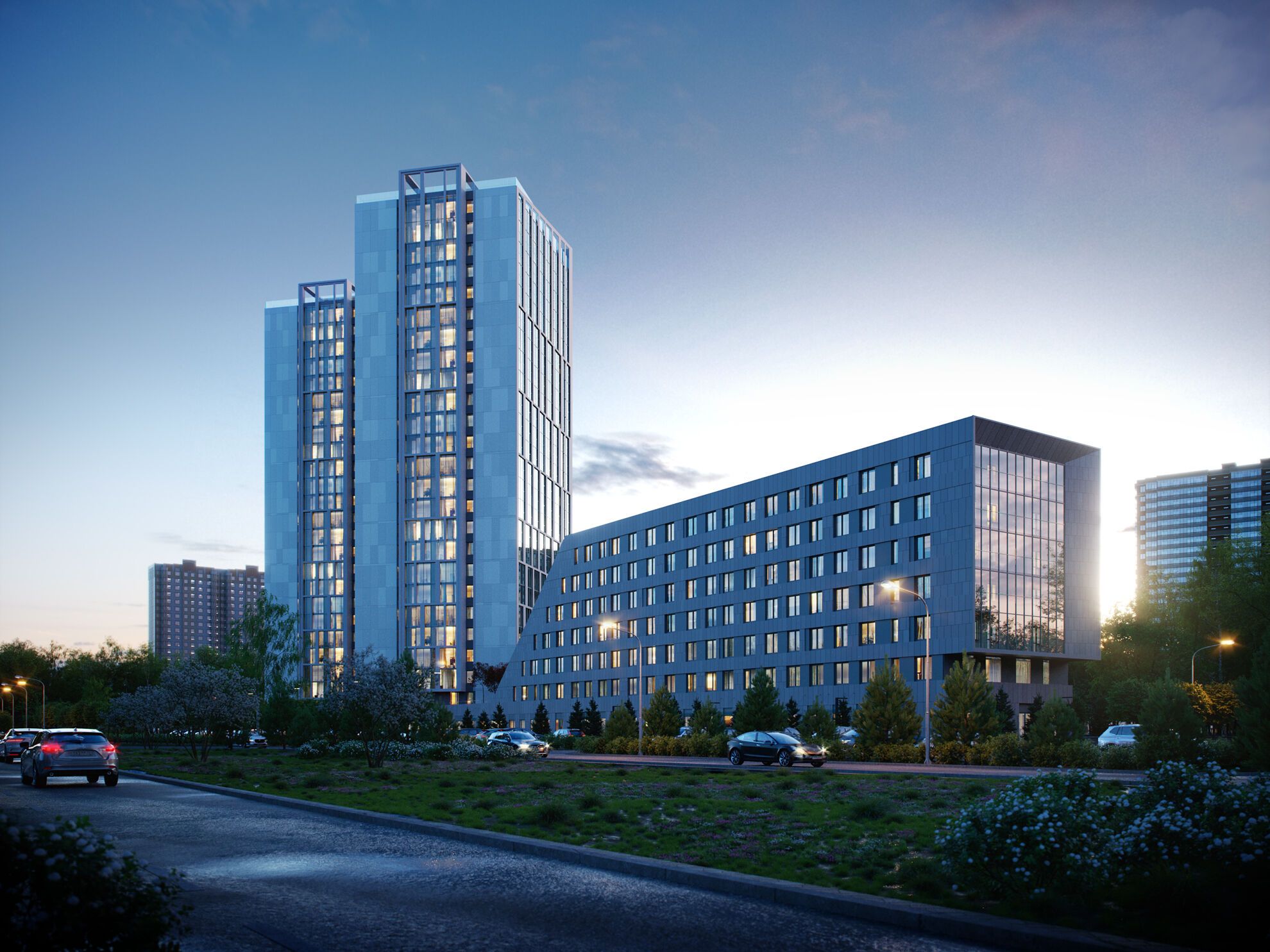 Планировка: 2-комн. квартира 50.60 м² в новостройке ЖК Старлайт