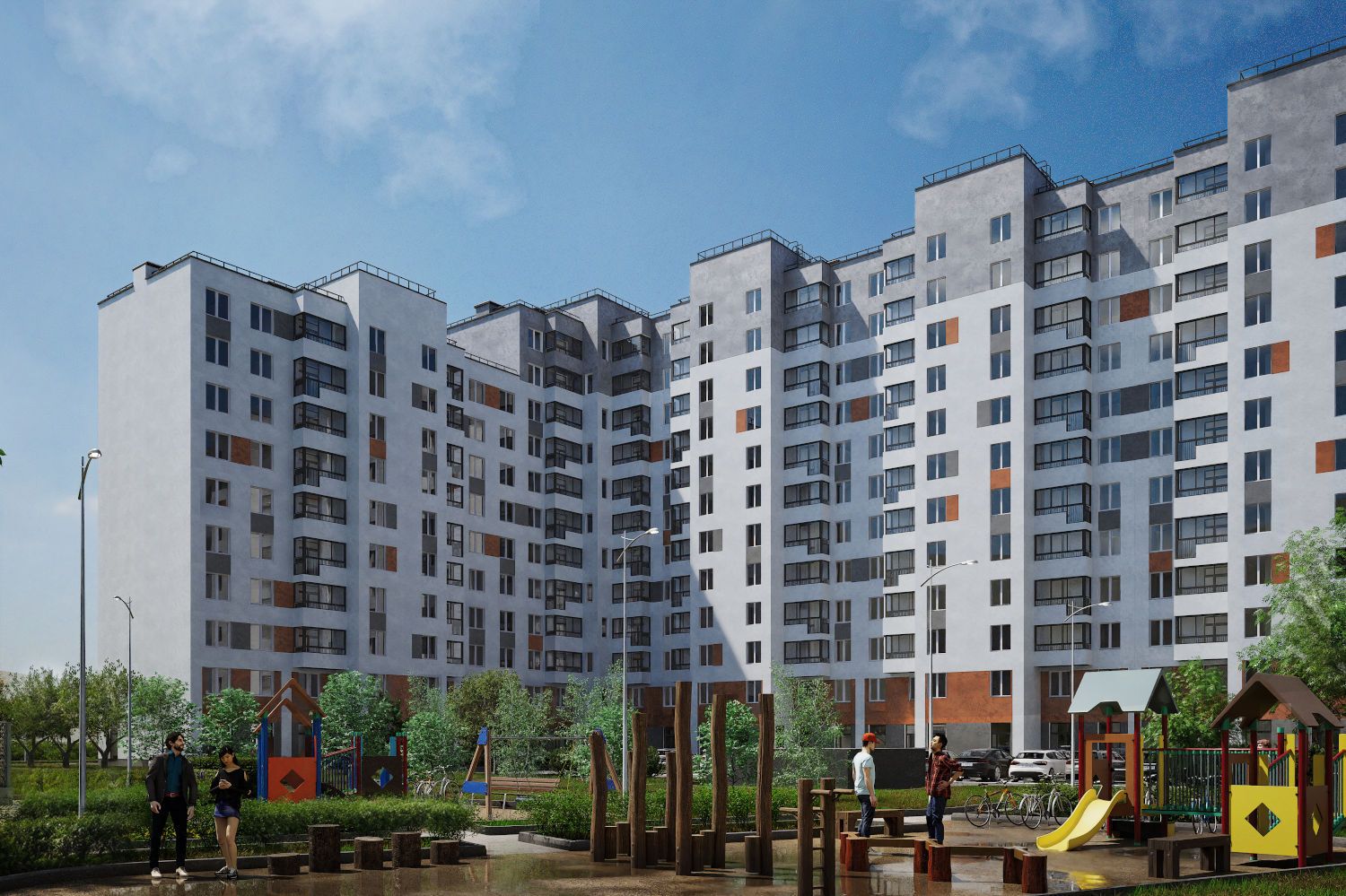 Планировка: 2-комн. квартира 65.30 м² в новостройке Клюква.Парк