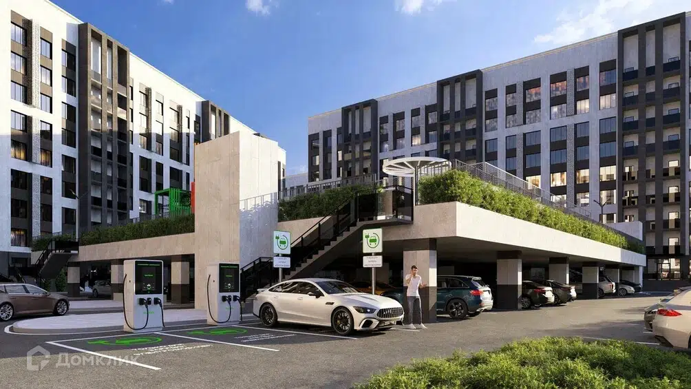 Планировка: 2-комн. квартира 62.23 м² в новостройке Николаевский Ессентуки