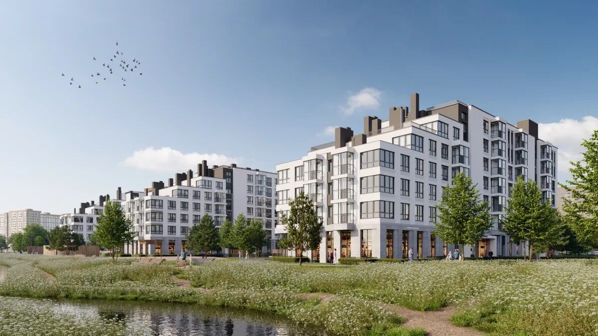 Планировка: 3-комн. квартира 98.10 м² в новостройке ЖК Кронунг Юг