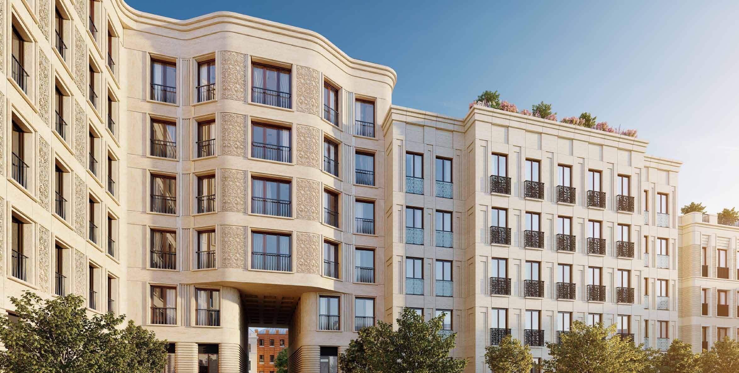 Планировка: 3-комн. квартира 149.60 м² в новостройке Золотой
