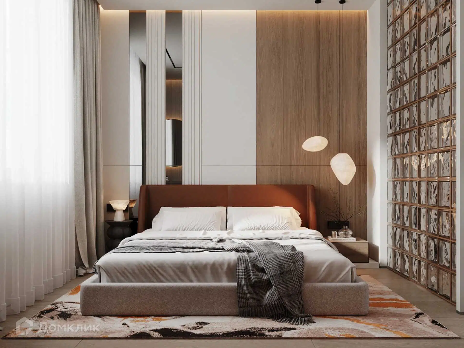 Планировка: 2-комн. квартира 51.40 м² в новостройке Приморье