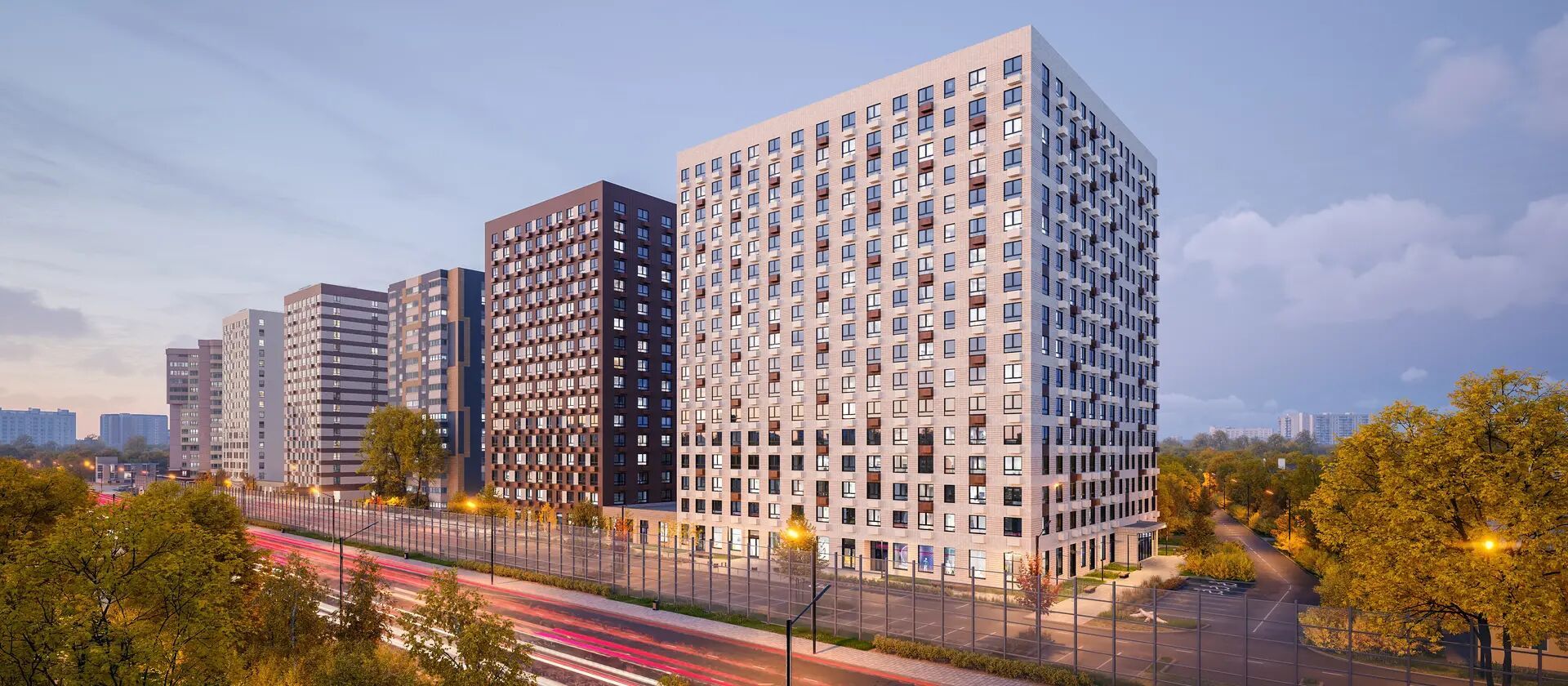 Планировка: 1-комн. квартира 36.40 м² в новостройке Юнино