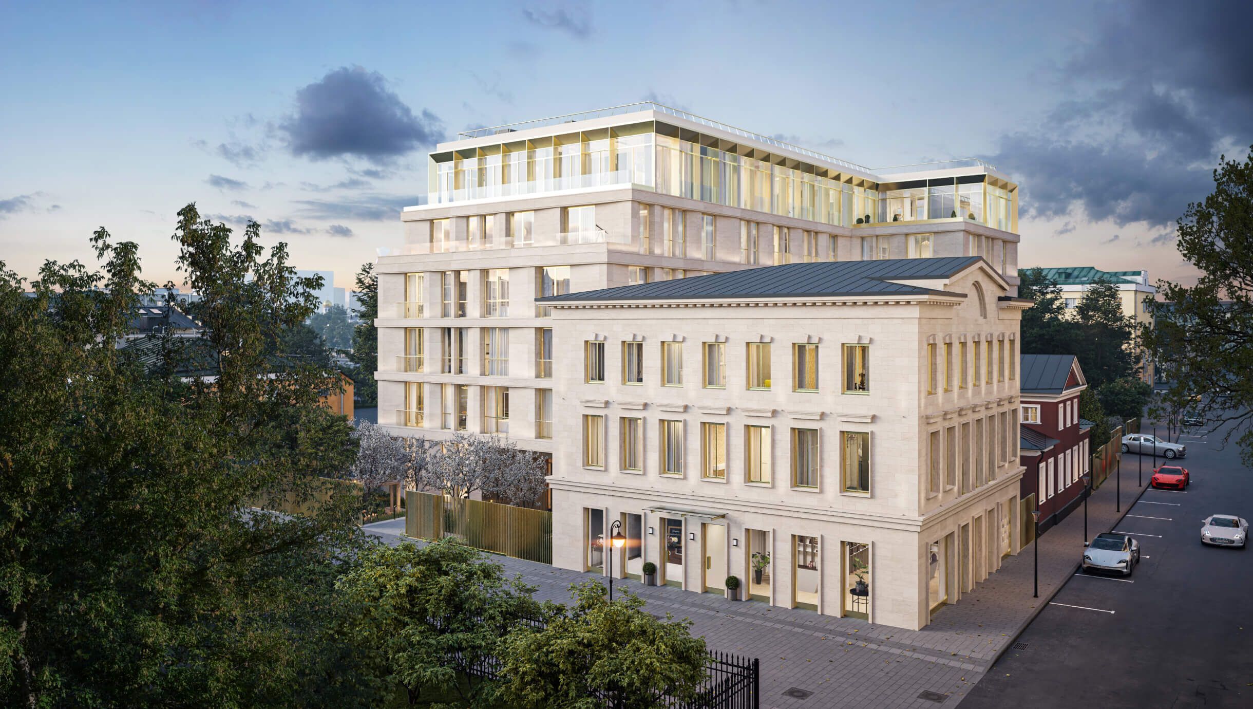 Планировка: 3-комн. квартира 261.50 м² в новостройке Армани/Каса Москоу резиденс