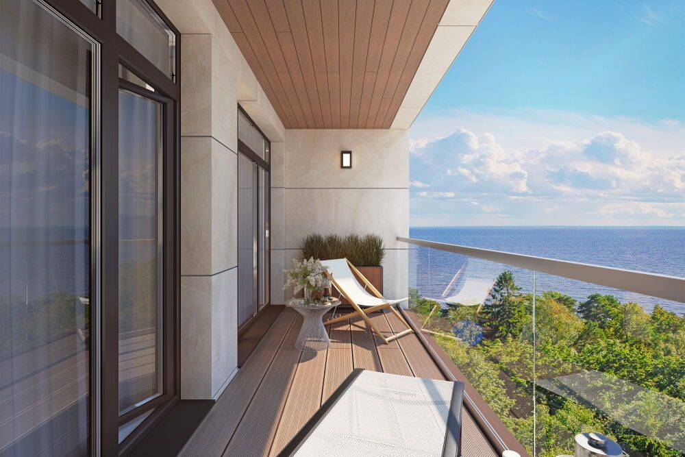 Планировка: Студия 51.50 м² в новостройке Морская Ривьера
