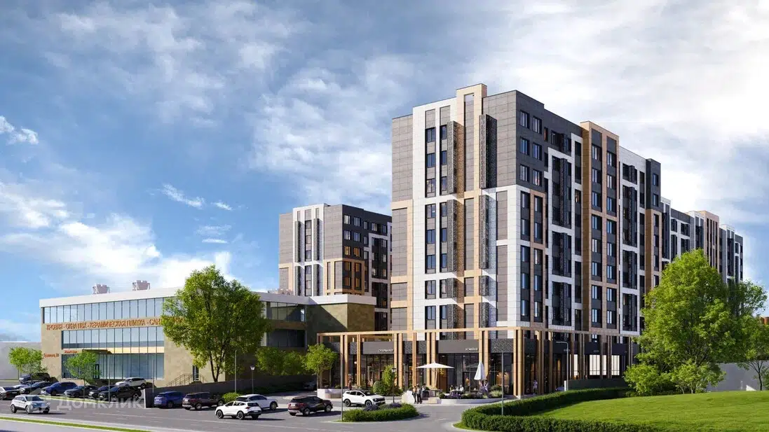 Планировка: 1-комн. квартира 38.03 м² в новостройке Новый Пятигорск