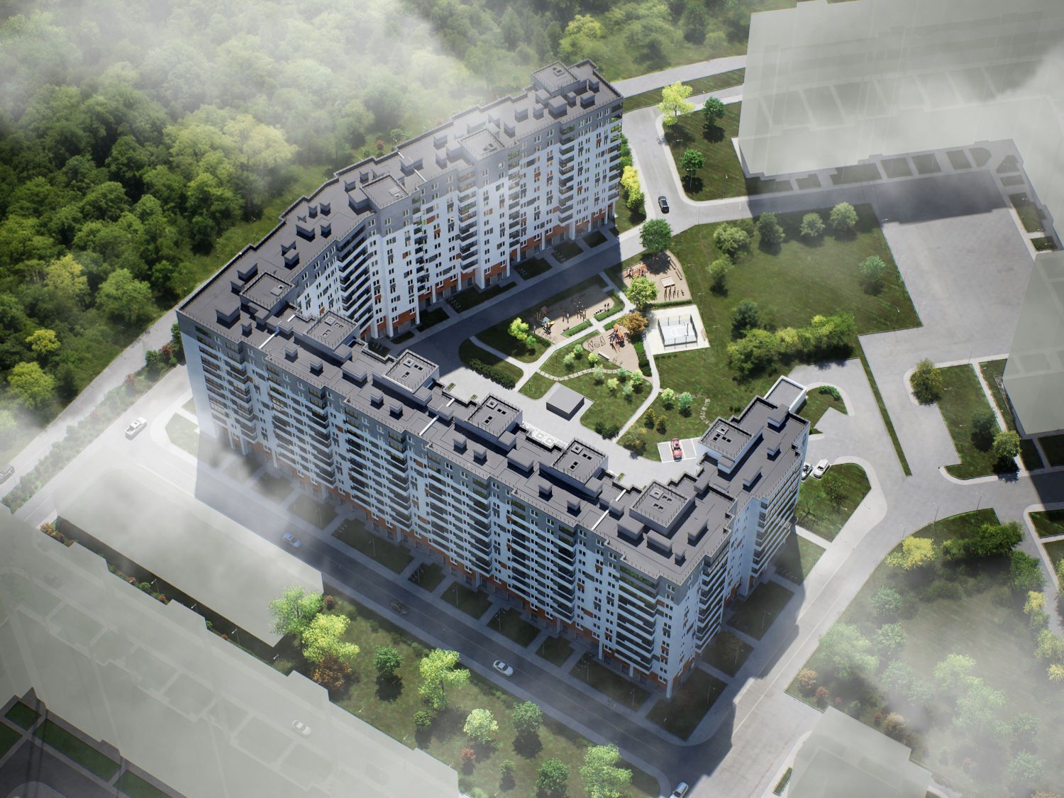 Планировка: 2-комн. квартира 65.10 м² в новостройке Клюква.Парк
