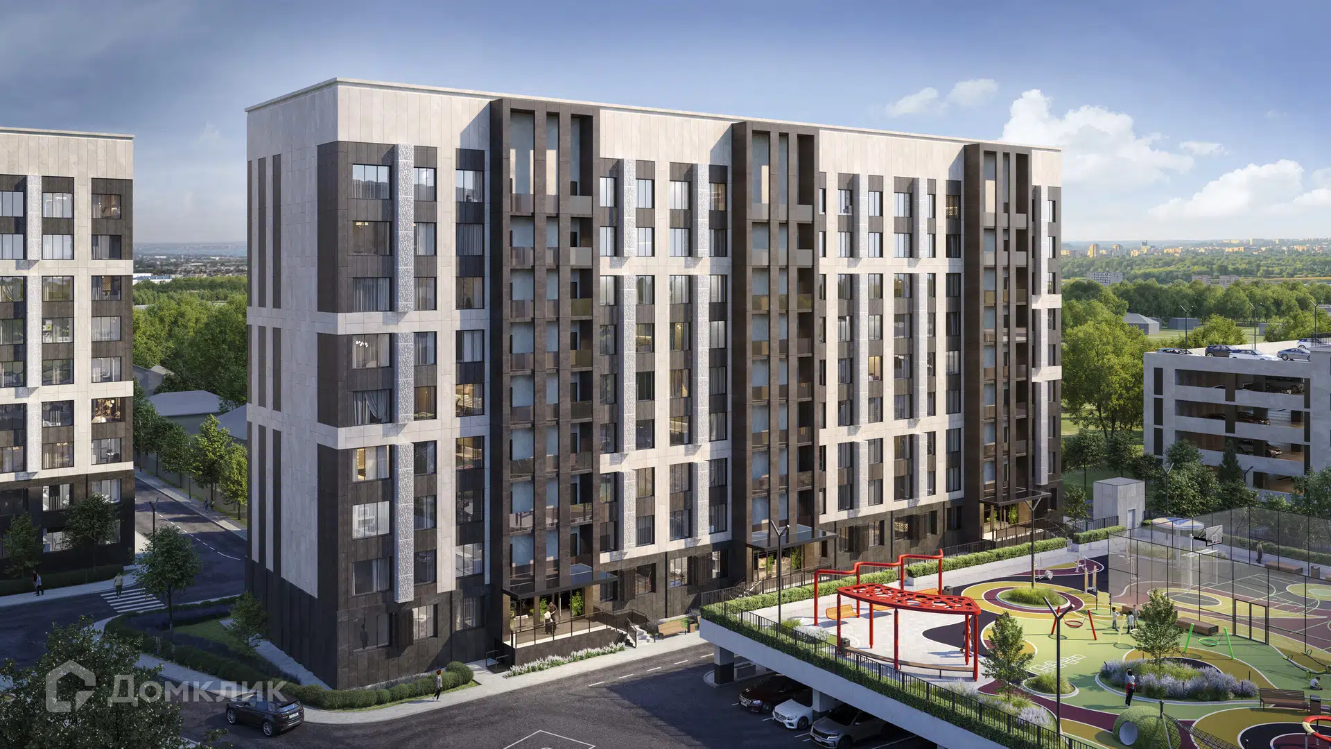 Планировка: 2-комн. квартира 62.23 м² в новостройке Николаевский Ессентуки