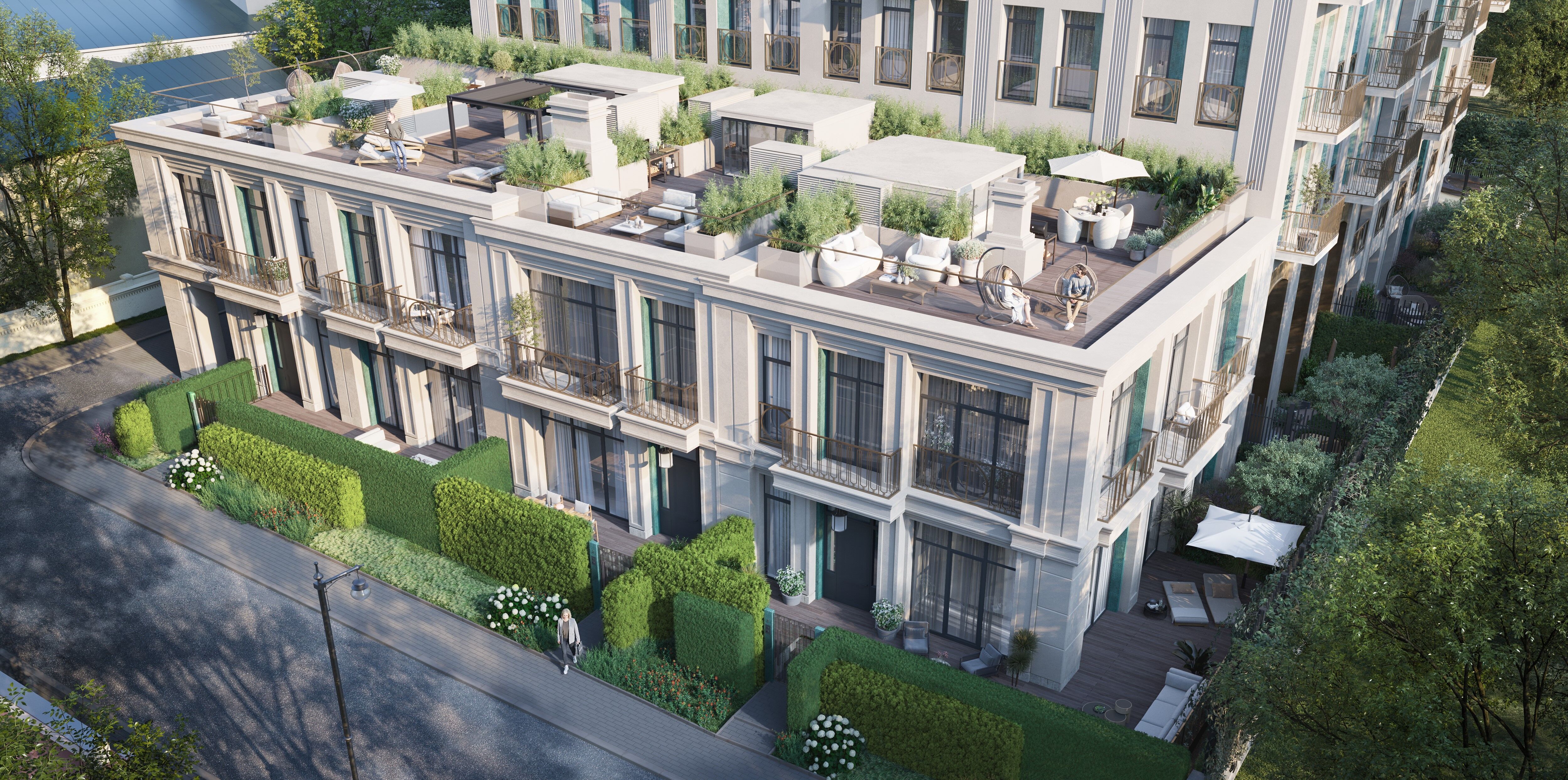 Планировка: 3-комн. квартира 168.00 м² в новостройке Клубный дом Обыденский №1
