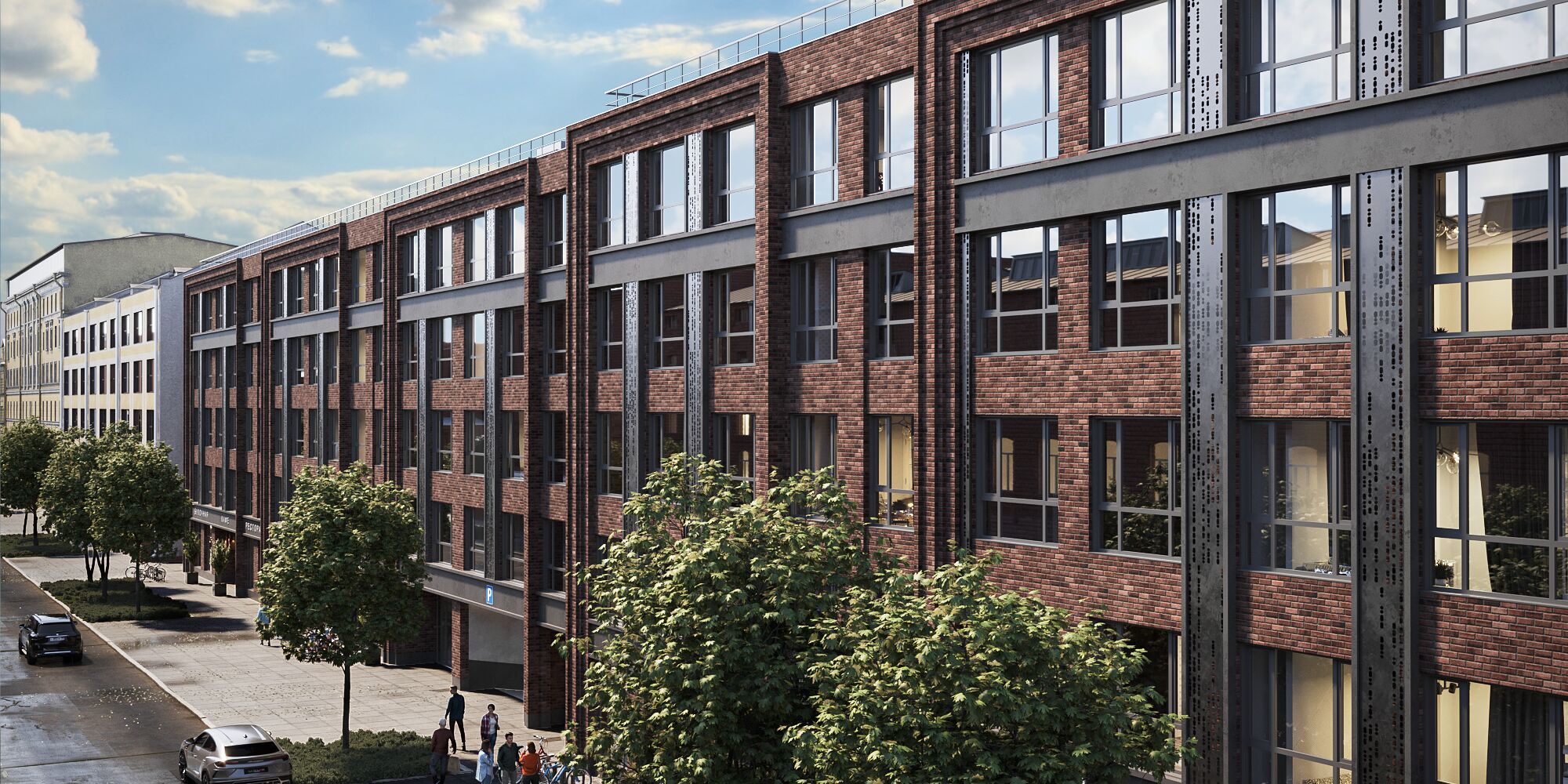 Планировка: 2-комн. квартира 81.91 м² в новостройке Дом Регенбоген