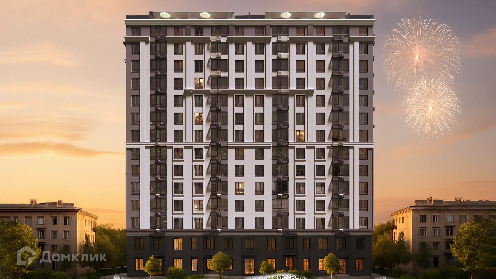Планировка: 2-комн. квартира 84.20 м² в новостройке Эталон