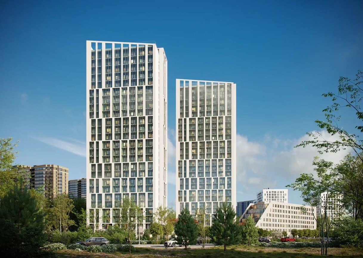 Планировка: 3-комн. квартира 65.48 м² в новостройке ЖК Старлайт