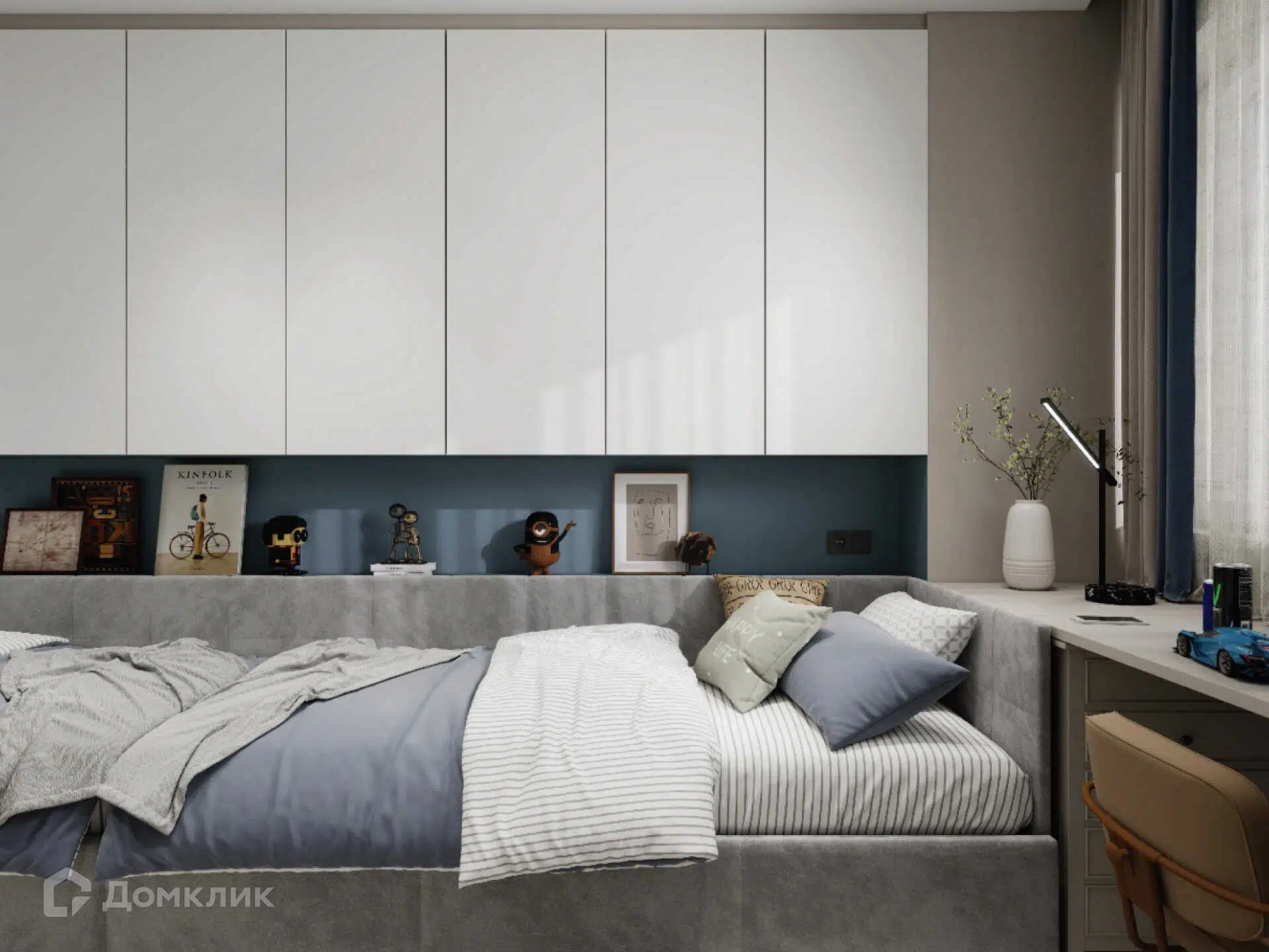 Планировка: 1-комн. квартира 45.50 м² в новостройке Эрмитаж